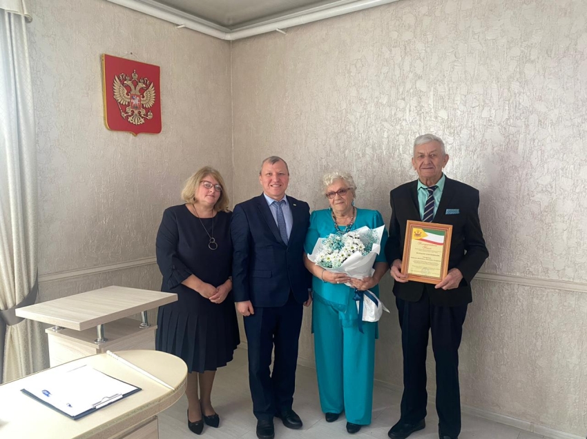 Вместе 55 лет: Супруги из Читы отметили юбилей брака